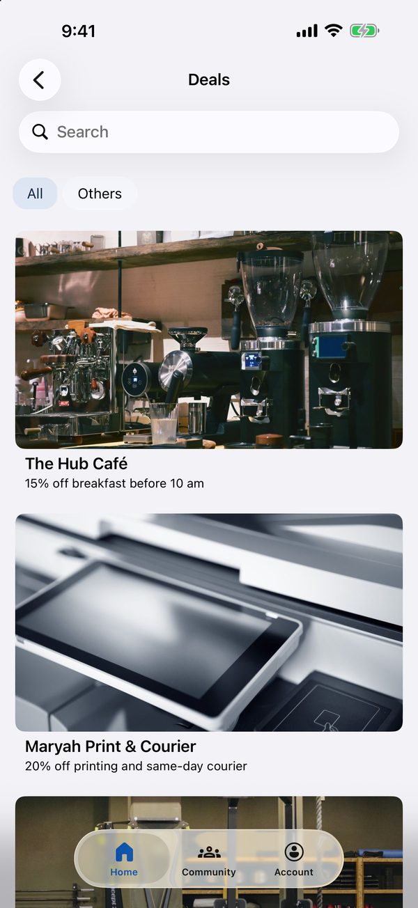 Deals and offers